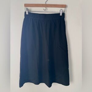 Eileen Fisher Sandwashed Tencel Skirt